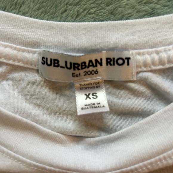 Sub Urban Riot Shirt with a Wifi symbol; Size: XS - Picture 3 of 4